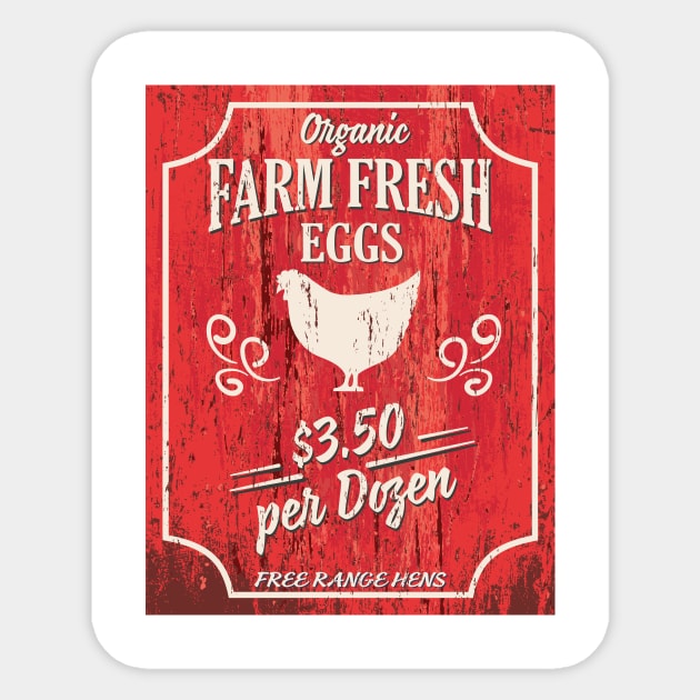 Vintage Farm Market Sticker by SWON Design